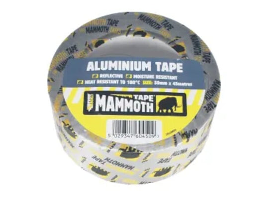 Aluminium Tape - 50mm x 45M - Mammoth