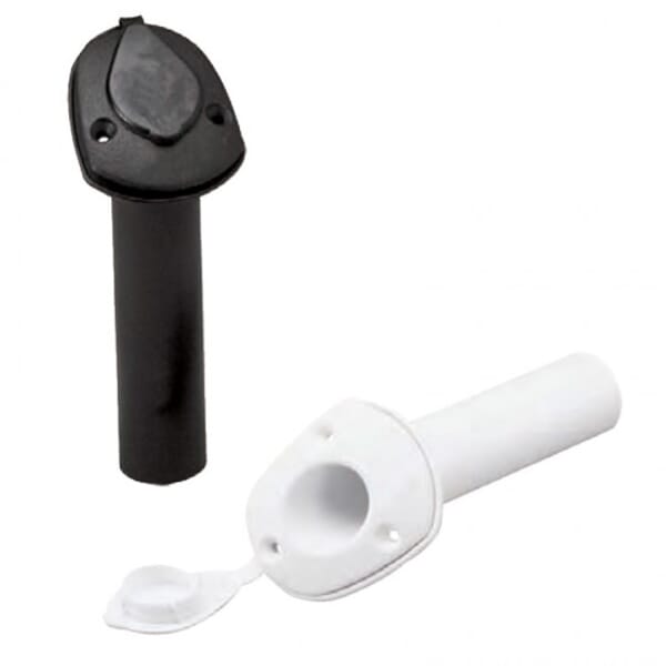 Rod Holder w/ Cap (Black)