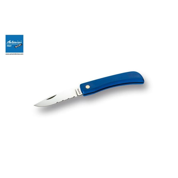 Pocket Knife Combo Blade S/S - Blue