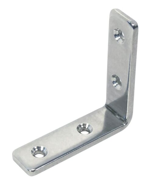 Stainless Steel Angle Bracket (4 Hole) - Various Sizes