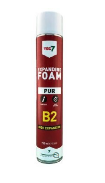 TEC 7 PUR 7 EXPANDING FOAM B2 750ML