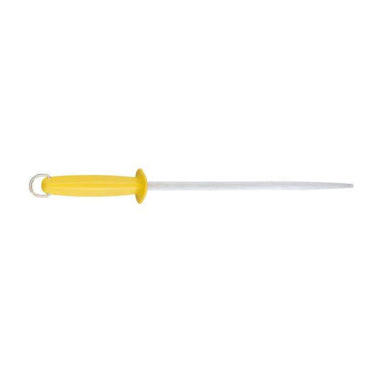 Sharpening Steel (30cm) - Round Yellow