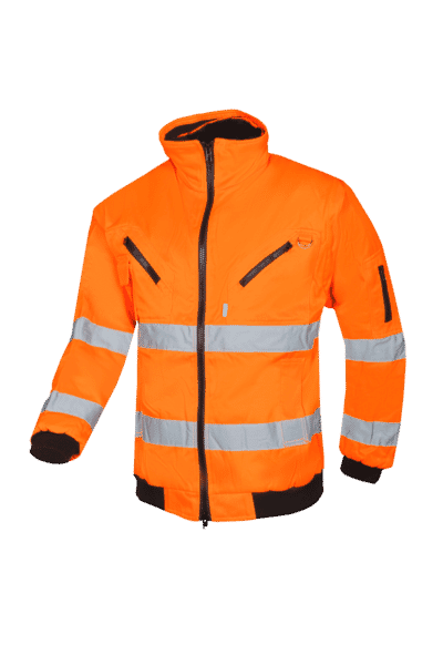 Sparrow Bomber Jacket (Orange)