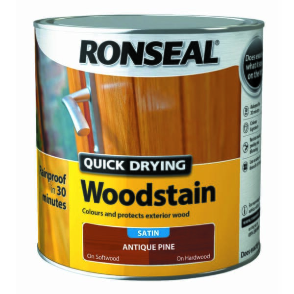 Woodstain Antique Pine 750ML-Ronseal